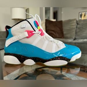 Nike Jordan 6 Rings 'Blue Fury Cyber’